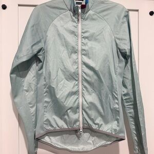 Women's Ornot Light Blue Windbreaker, Size Small